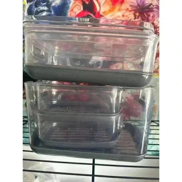 AIR-FLOW VENT Storage Bins Set - Organize Your Space with Style! - Picture 4 of 5